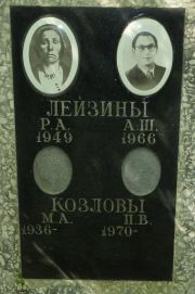 Лейзина Р. А., Москва, Востряковское кладбище